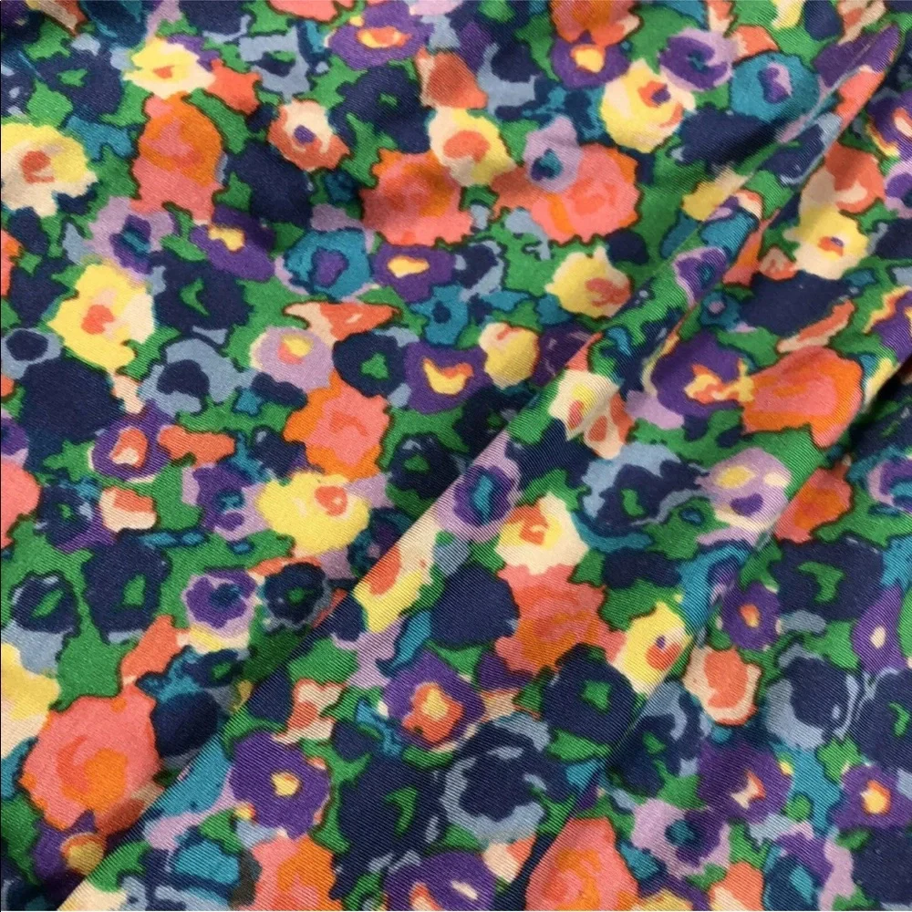 American apparel girls floral halter dress